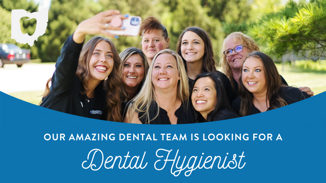 Our amazing dental team is looking for a dental hygienist!